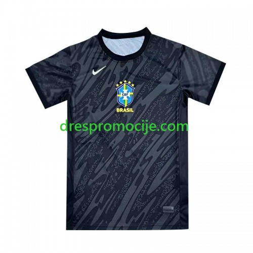 Brazil Copa America Dres Golmanski Gostujući 2024 Kratkih Rukava Brazil Copa America Dres Golmanski Gostujući 2024 Kratkih Rukava